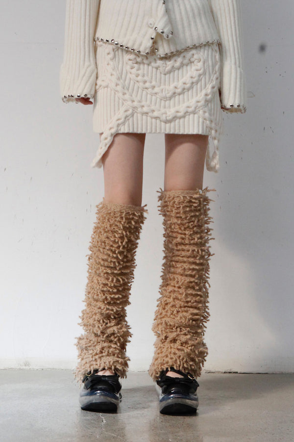 RUI Cashmere Leg Warmers RAW23AC03 Tumbleweed